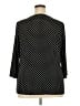 Lane Bryant Polka Dots Black 3/4 Sleeve Blouse Size 18 - 20 Plus - photo 2