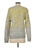 Maje Tweed Yellow Pullover Sweater Size Sm (1) - photo 2