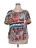 Unique Spectrum 100% Polyester Red Short Sleeve T-Shirt Size 2X - photo 1