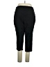dalia Solid Black Active Pants Size 16W - photo 2