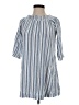 Lush Stripes Blue Casual Dress Size S (estimated) - photo 1