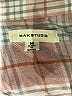 Max Studio 100% Cotton Plaid Orange 3/4 Sleeve Button-Down Shirt Size M - photo 7