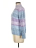 Alfred Dunner 100% Polyester Color Block Blue Turtleneck Sweater Size M (petite) - photo 5