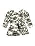 Splendid Animal Print Ivory 3/4 Sleeve Top Size 6-12 mo - photo 1