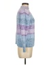 Alfred Dunner 100% Polyester Color Block Blue Turtleneck Sweater Size M (petite) - photo 4