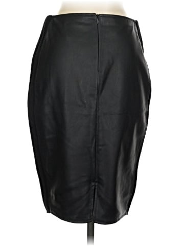 Bailey 44 Faux Leather Skirt (view 2)