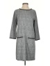 Max Studio Houndstooth Gray Black Casual Dress Size S - photo 1