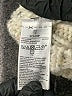 Gap Metallic Ivory Pullover Sweater Size XS - photo 8