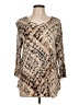 Ruby Rd. Tan 3/4 Sleeve Blouse Size L - photo 1