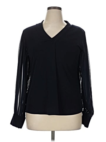 M Magaschoni Long Sleeve Blouse (view 1)