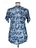 Patchington Blue Short Sleeve Blouse Size XL - photo 2