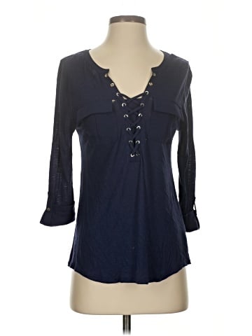 White House Black Market 3/4 Sleeve Top (view 1)