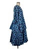 Rhode 100% Cotton Paisley Blue Casual Dress Size M - photo 4