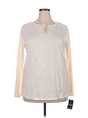 Chaps Long Sleeve Blouse (view 1)
