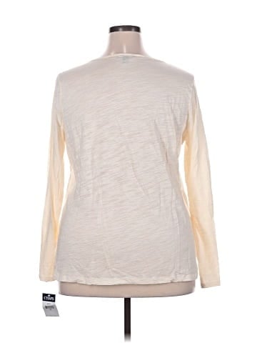 Chaps Long Sleeve Blouse (view 2)