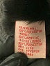 Drizzle 100% Acrylic Black Raincoat Size 6 - photo 7