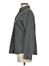 Chico's Houndstooth Gray Long Sleeve Blouse Size S - photo 5