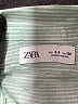 Zara Solid Green Long Sleeve Button-Down Shirt Size 8 - 9 - photo 3