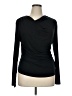 MOTF Black Long Sleeve Top Size 1X - photo 1