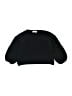 H&M 100% Polyester Solid Black Pullover Sweater Size 7 - 8 - photo 1