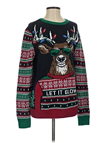 Ugly Christmas Sweater Pullover Sweater (view 1)