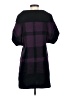 Admit One 100% Acrylic Plaid Purple Pullover Sweater Size S - photo 2