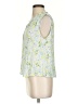 Haggar 100% Rayon Yellow Blue Sleeveless Blouse Size XS (estimated) - photo 5