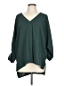 Unbranded Green 3/4 Sleeve Blouse Size L - photo 1