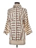 Minkpink Stripes Ivory 3/4 Sleeve Button-Down Shirt Size XS - photo 1