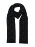 DKNY Black Gray Scarf One size - photo 1