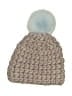 Mischa Lampert 100% Merino Wool Gray Pink Beanie One size - photo 1