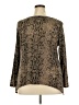 Seven7 Brown Long Sleeve Blouse Size 2X - photo 2