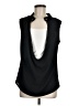 Dolcezza 100% Polyester Black Sleeveless Blouse Size M (estimated) - photo 1