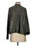 Deletta 100% Polyester Gray Long Sleeve Blouse Size S - photo 1