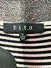 Bleu Silver 3/4 Sleeve Top Size S - photo 7