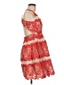 MARCHESA notte Hearts Red Cocktail Dress Size 6 - photo 4