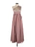 JJ's House 100% Polyester Pink Cocktail Dress Size 14 - photo 1
