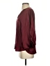 Acrobat Burgundy 3/4 Sleeve Blouse Size S - photo 5