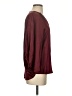 Acrobat Burgundy 3/4 Sleeve Blouse Size S - photo 4