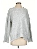 Very J Solid Gray Pullover Sweater Size S - photo 1