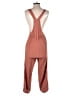 Universal Thread 100% Rayon Solid Brown Jumpsuit Size XS - photo 2