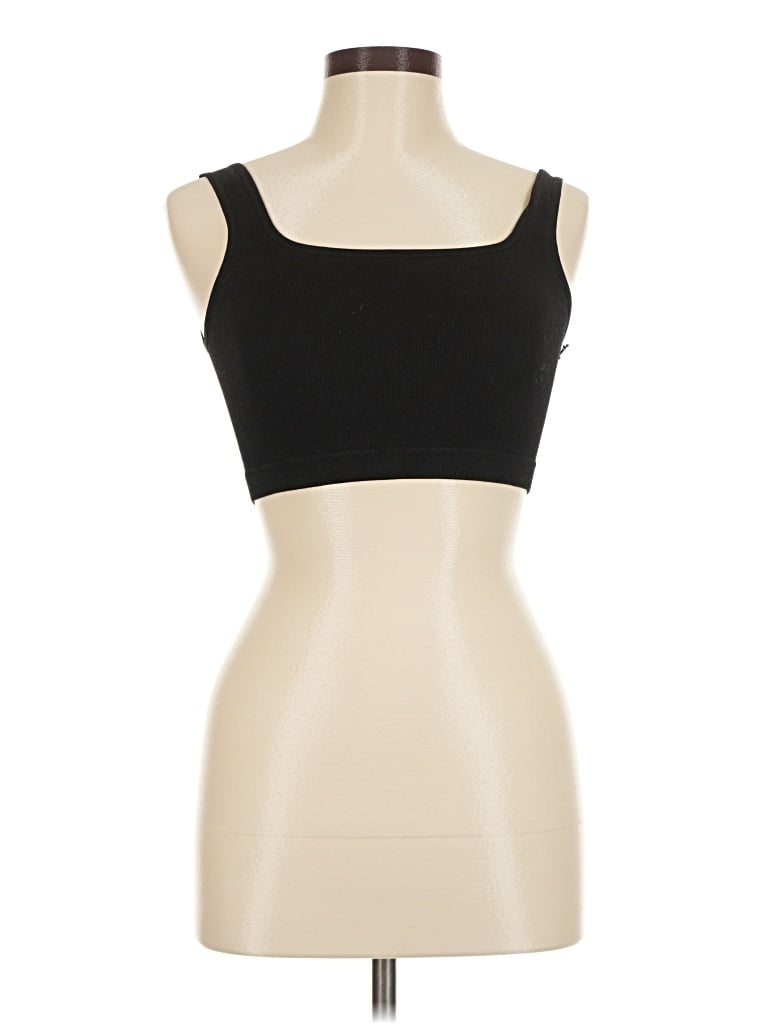 Forever 21 Tube Top Black Strapless Neckline Tops