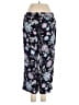 Ann Taylor LOFT 100% Viscose Floral Blue Casual Pants Size XS - photo 2
