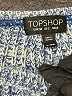 Topshop 100% Acrylic Tweed Blue Pullover Sweater Size 2 - photo 7