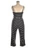 Unbranded Stripes Black Jumpsuit Size 0X - photo 2