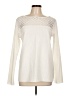 Bailey 44 100% Leather Ivory Long Sleeve Top Size L - photo 1