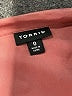 Torrid 100% Rayon Pink Sleeveless Button-Down Shirt Size Lg Plus (0) - photo 7