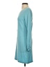 Dakini Solid Teal Casual Dress Size S - photo 5
