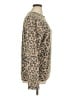 Loveappella Animal Print Brown Pullover Sweater Size XL - photo 4