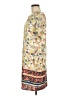 19 Cooper 100% Polyester Print Yellow Casual Dress Size M - photo 5